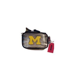 UNIVERSITY OF MICHIGAN CLEAR CAMERA STADIUM BAG- FOCO - NEW
